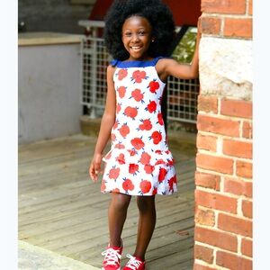 Florence Eisman Poppies NWT Girls size 8